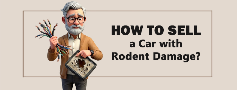 How to Sell a Car with Rodent Damage? 1