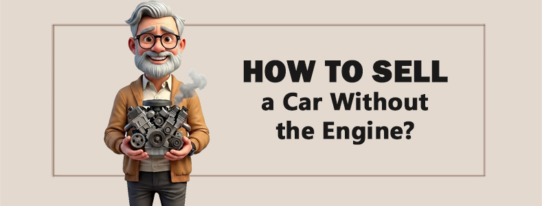 How to Sell a Car Without the Engine? 1