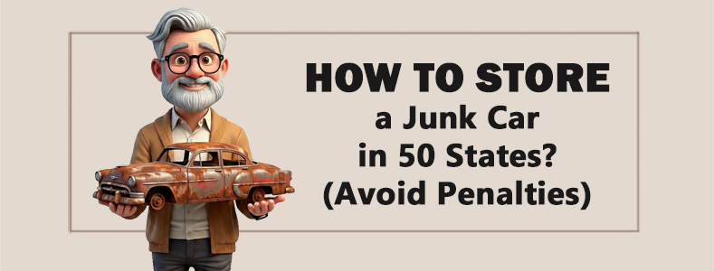 How to Store a Junk Car in 50 States? (Avoid Penalties) 1