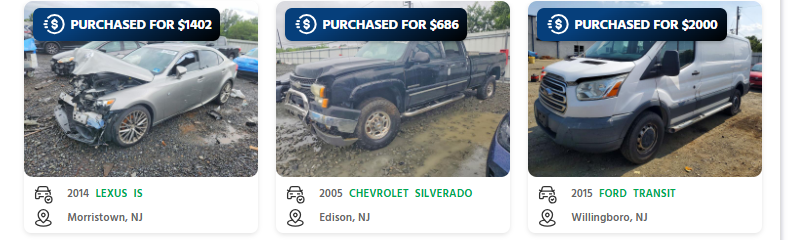 sell a junk car in new jersey cashforcars CashForCars quote for a junk car in New Jersey