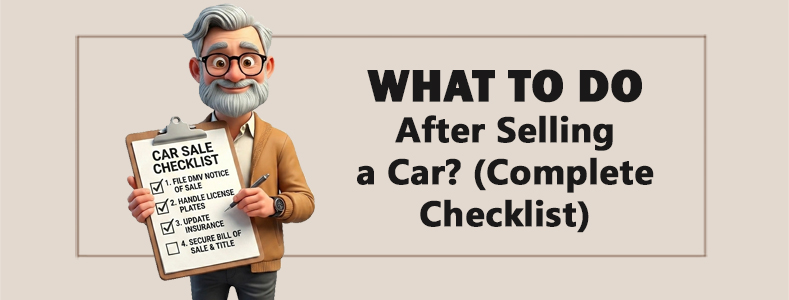 What To Do After Selling a Car? (Complete Checklist) 16